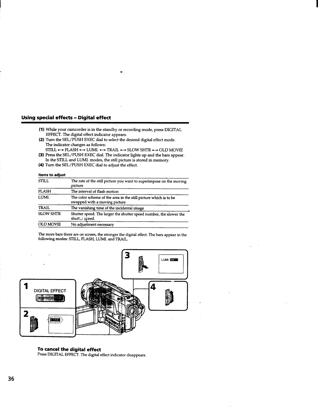 Sony CCD-TRV63/TRV66 manual 