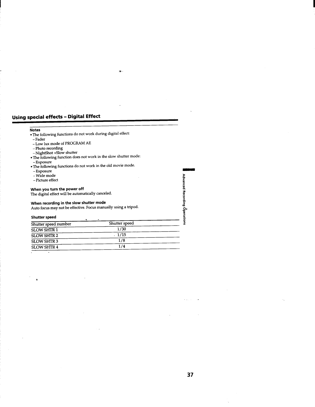 Sony CCD-TRV63/TRV66 manual 