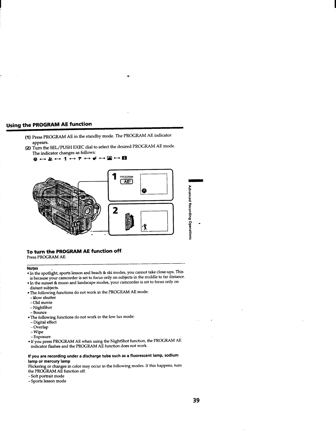 Sony CCD-TRV63/TRV66 manual 