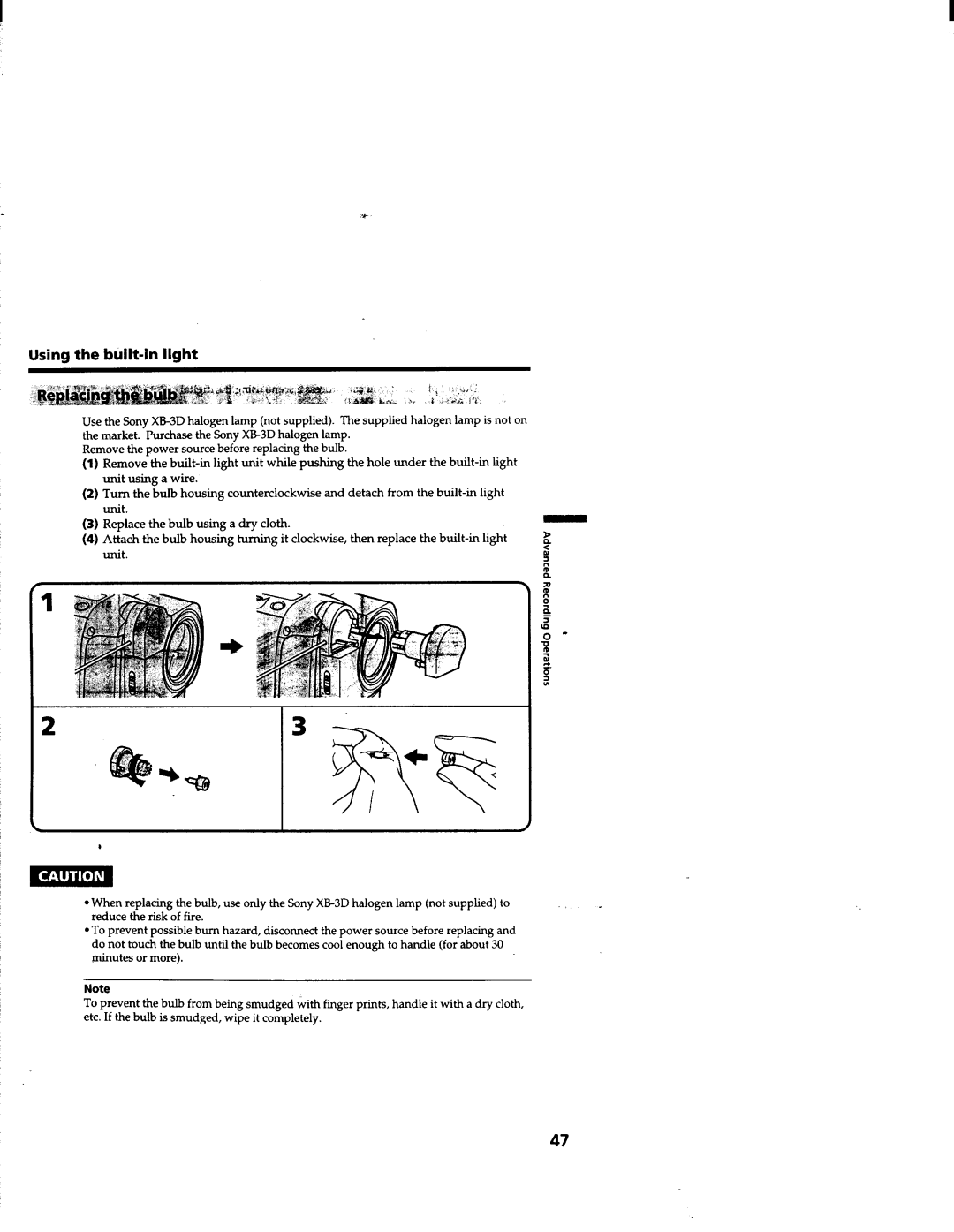 Sony CCD-TRV63/TRV66 manual 