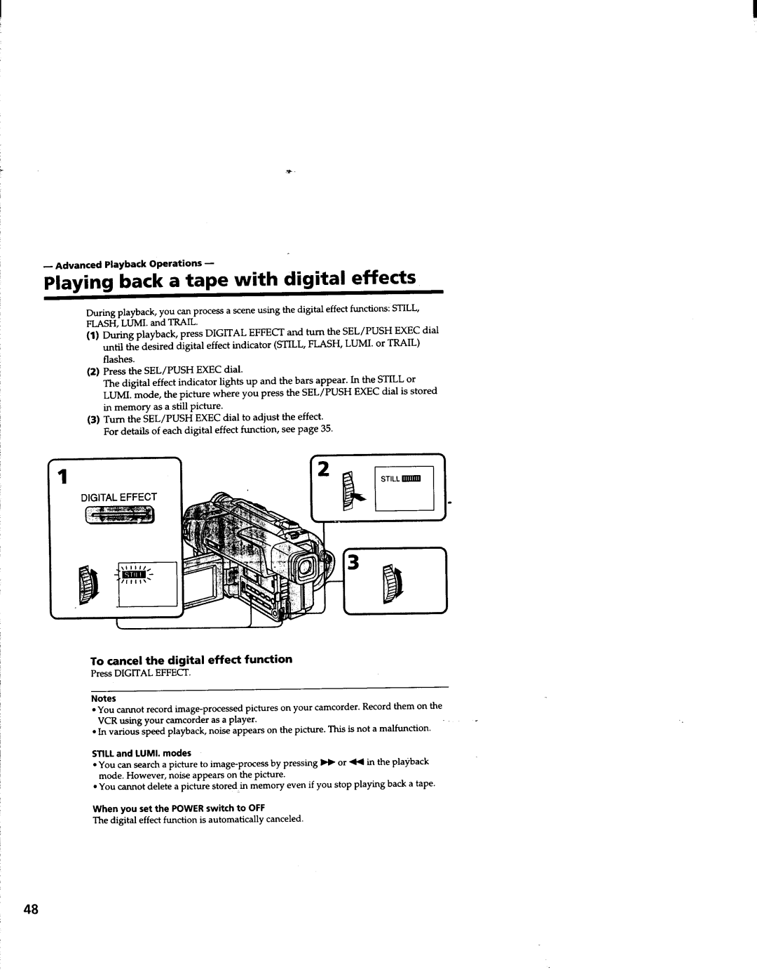 Sony CCD-TRV63/TRV66 manual 