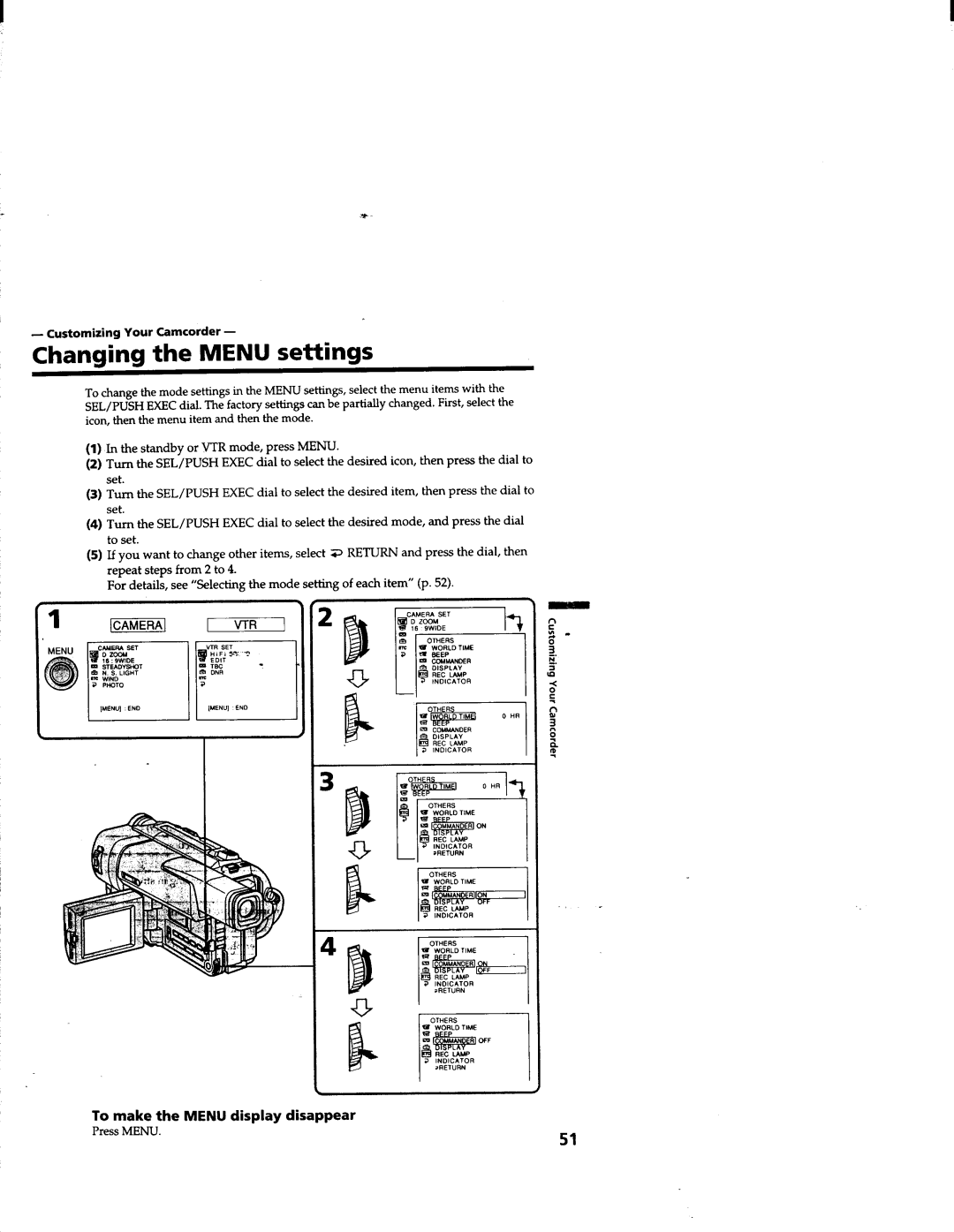 Sony CCD-TRV63/TRV66 manual 