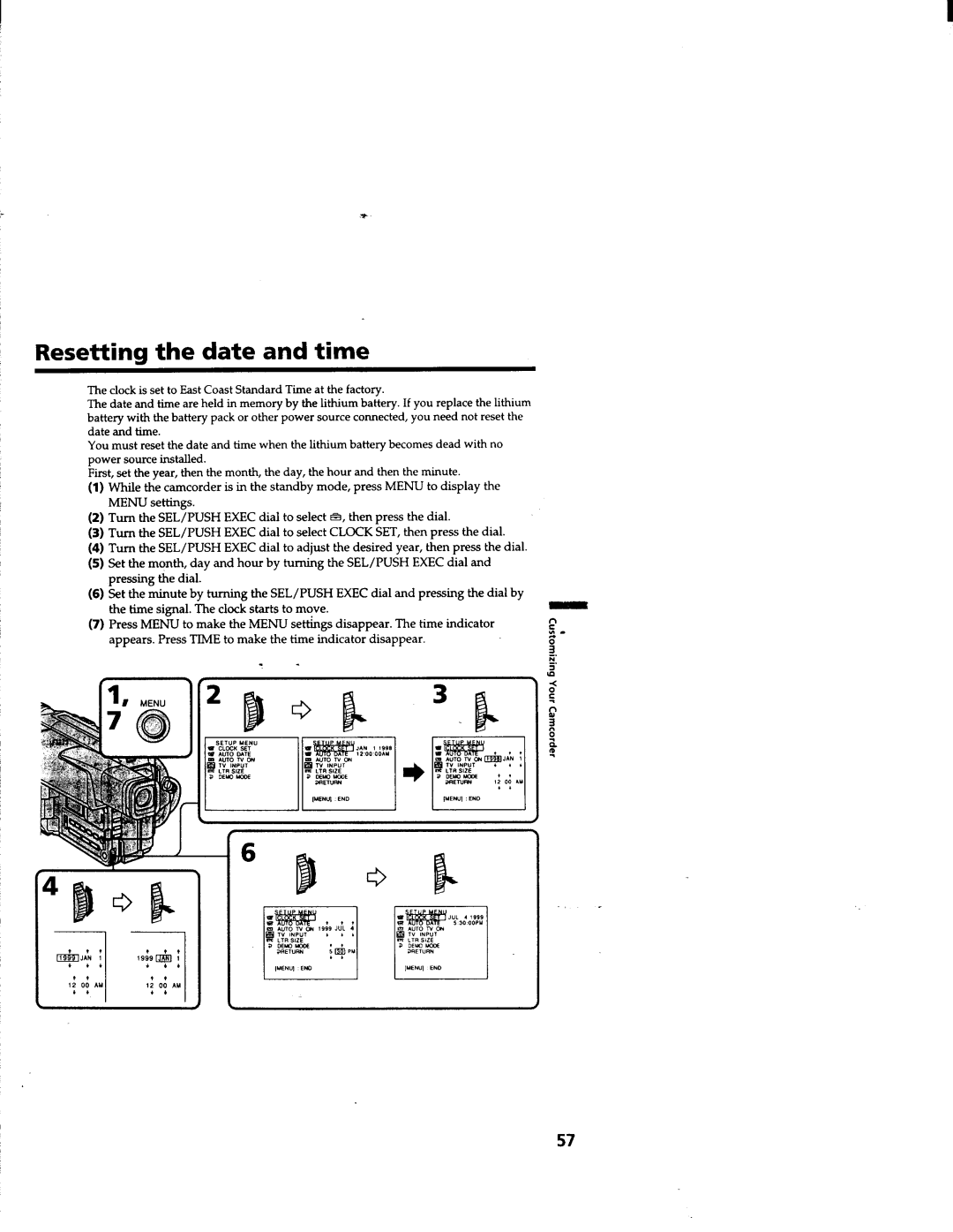 Sony CCD-TRV63/TRV66 manual 