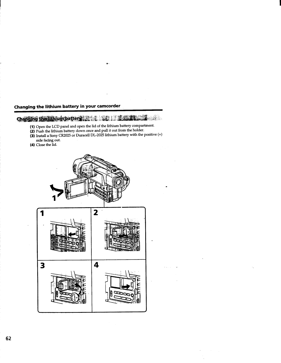 Sony CCD-TRV63/TRV66 manual 