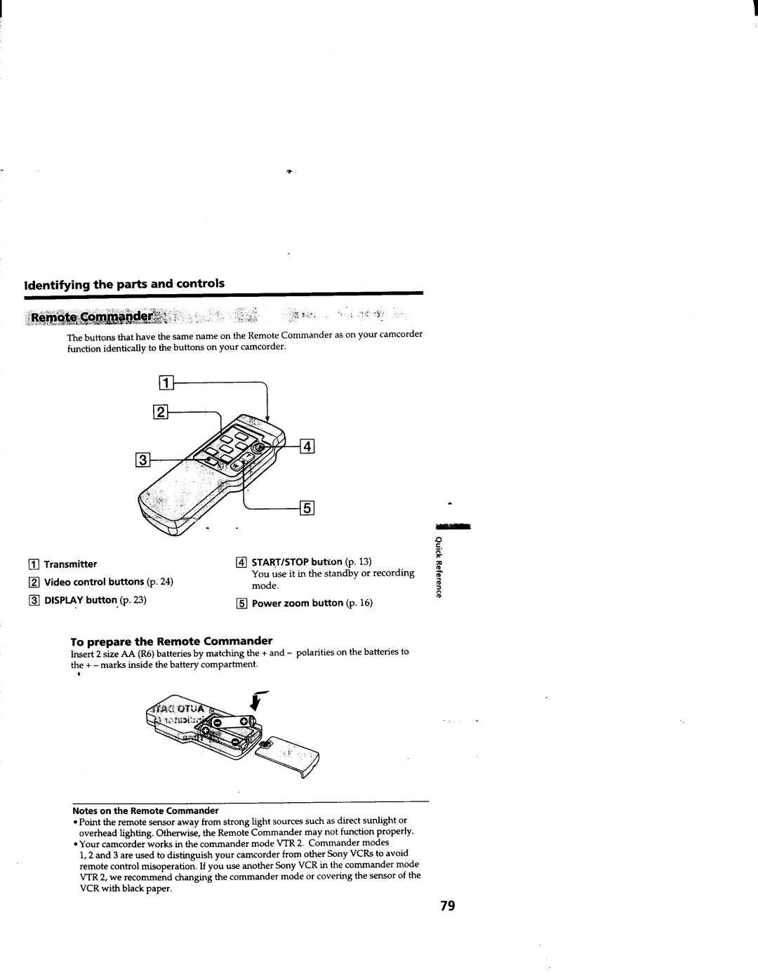 Sony CCD-TRV63/TRV66 manual 