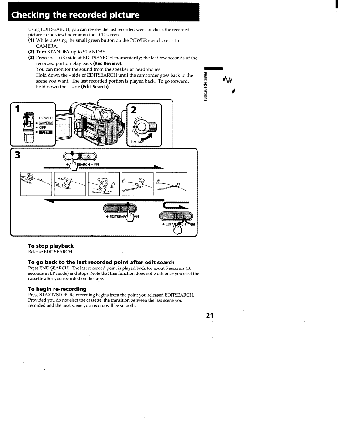 Sony CCD-TRV95, CCD-TRV99 manual 