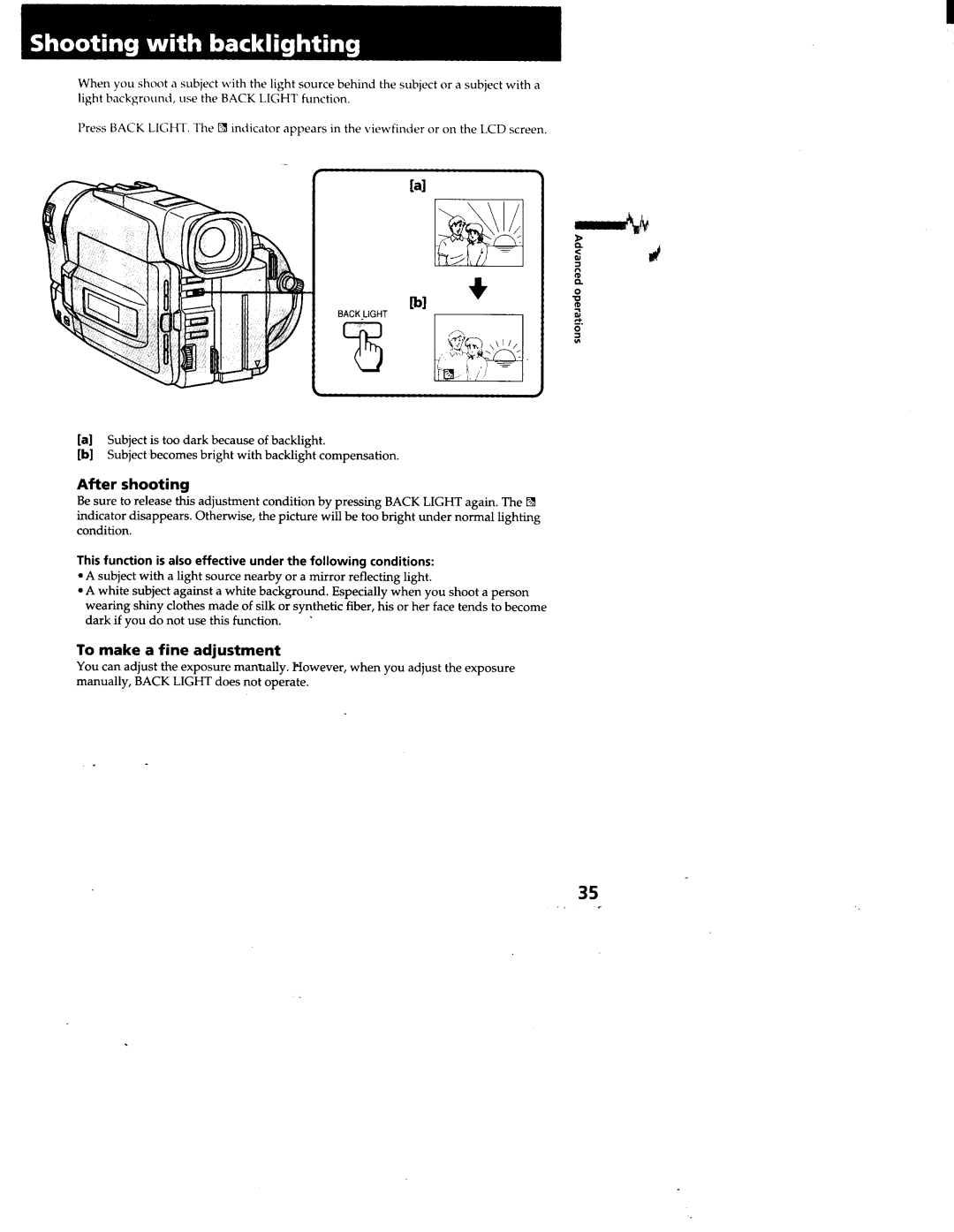 Sony CCD-TRV95, CCD-TRV99 manual 