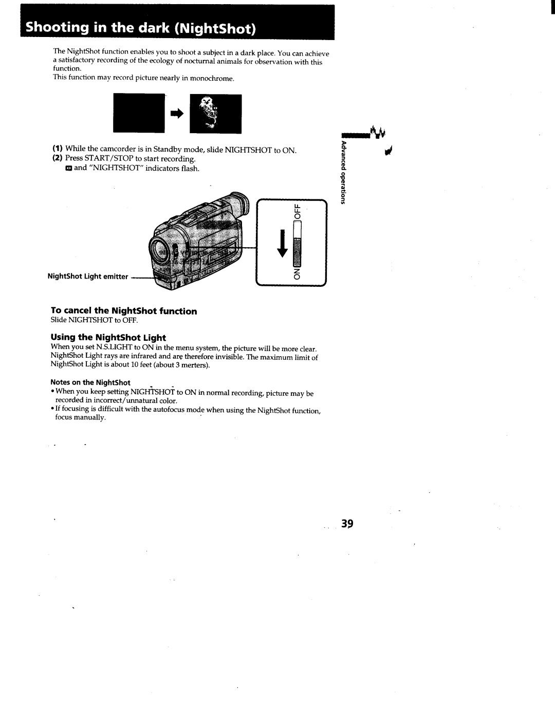 Sony CCD-TRV95, CCD-TRV99 manual 