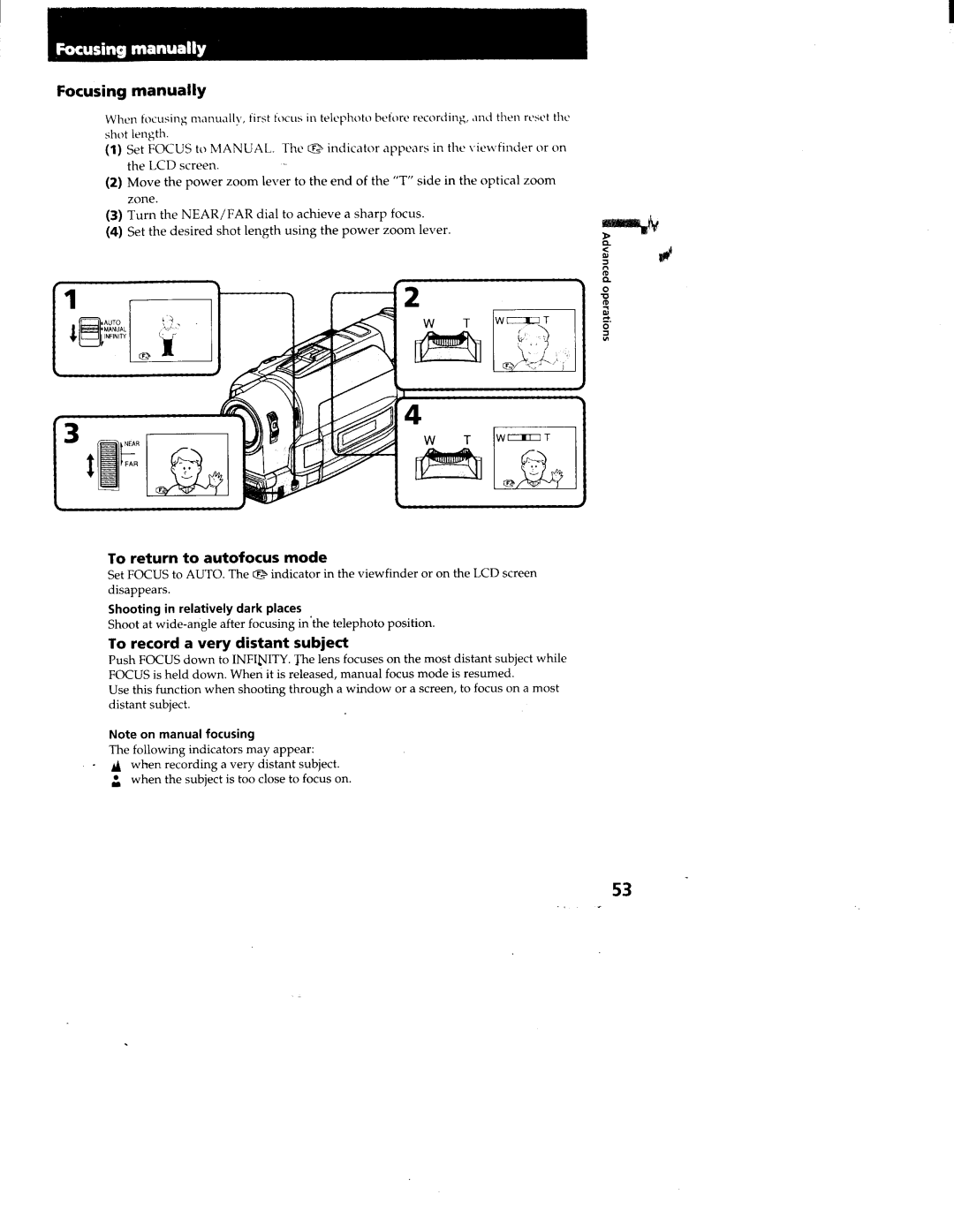 Sony CCD-TRV95, CCD-TRV99 manual 