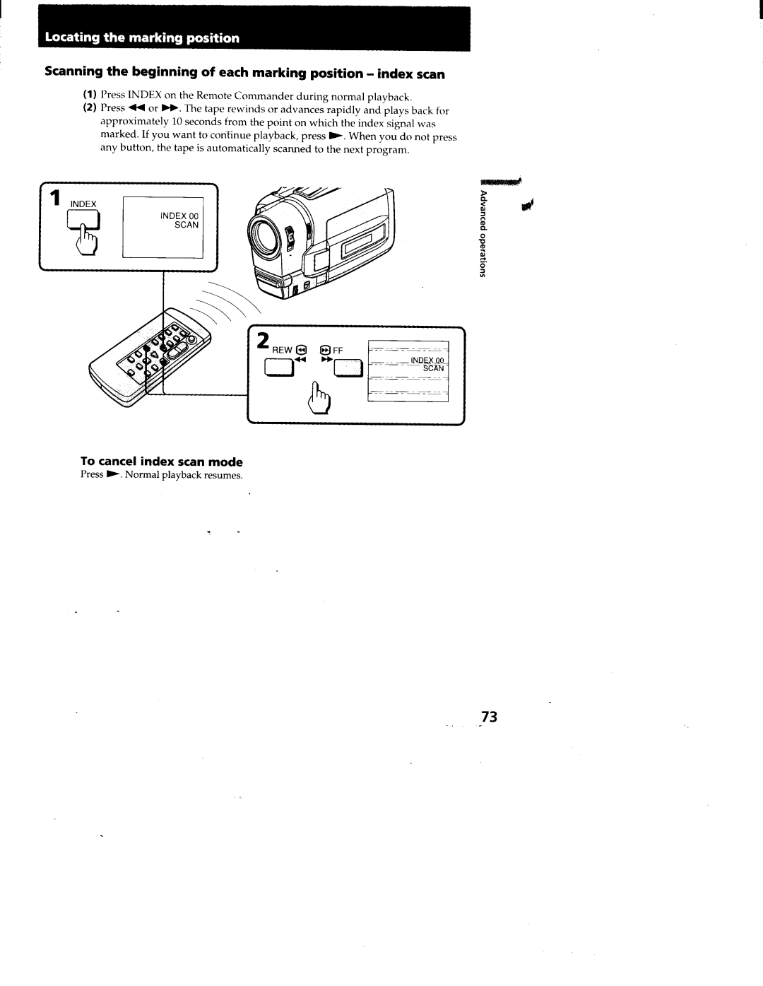 Sony CCD-TRV95, CCD-TRV99 manual 