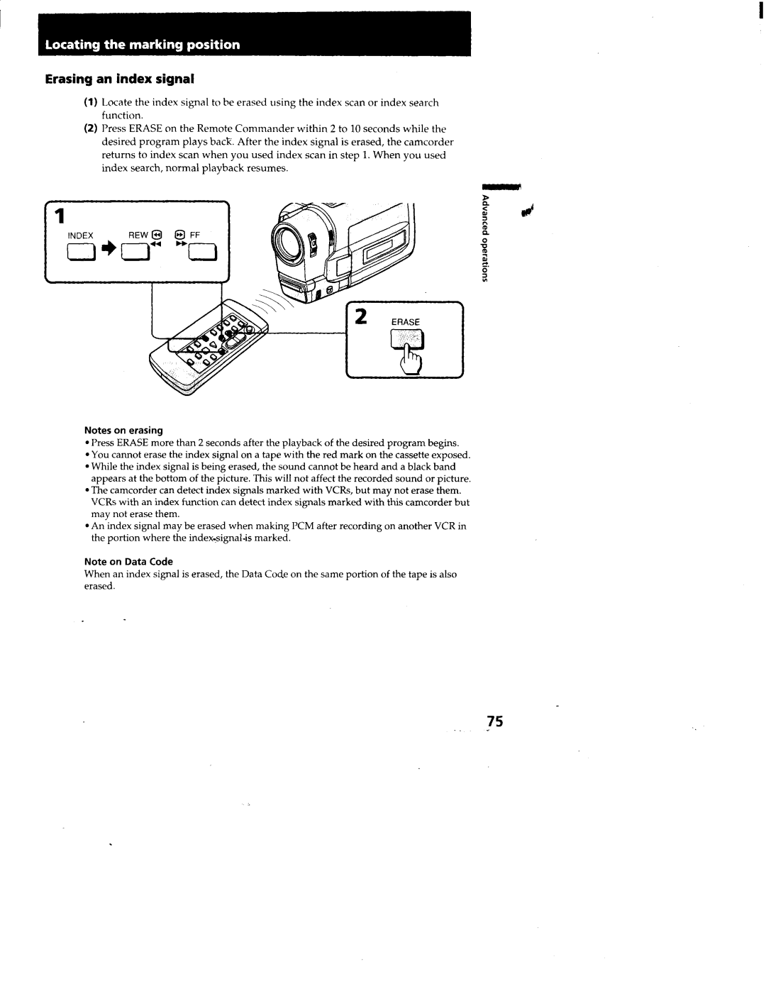 Sony CCD-TRV95, CCD-TRV99 manual 