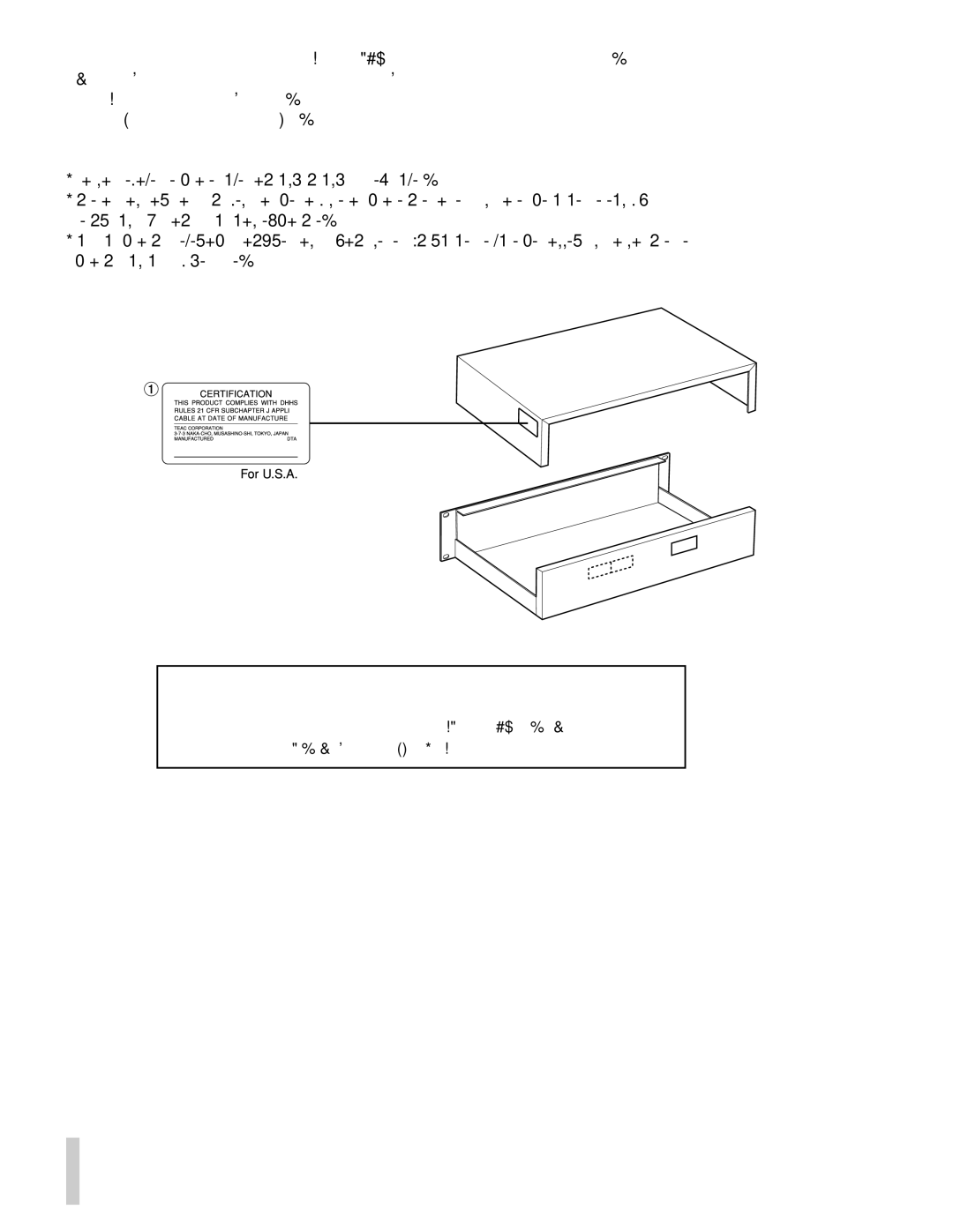 Sony CD-X1500 owner manual Safety Information 