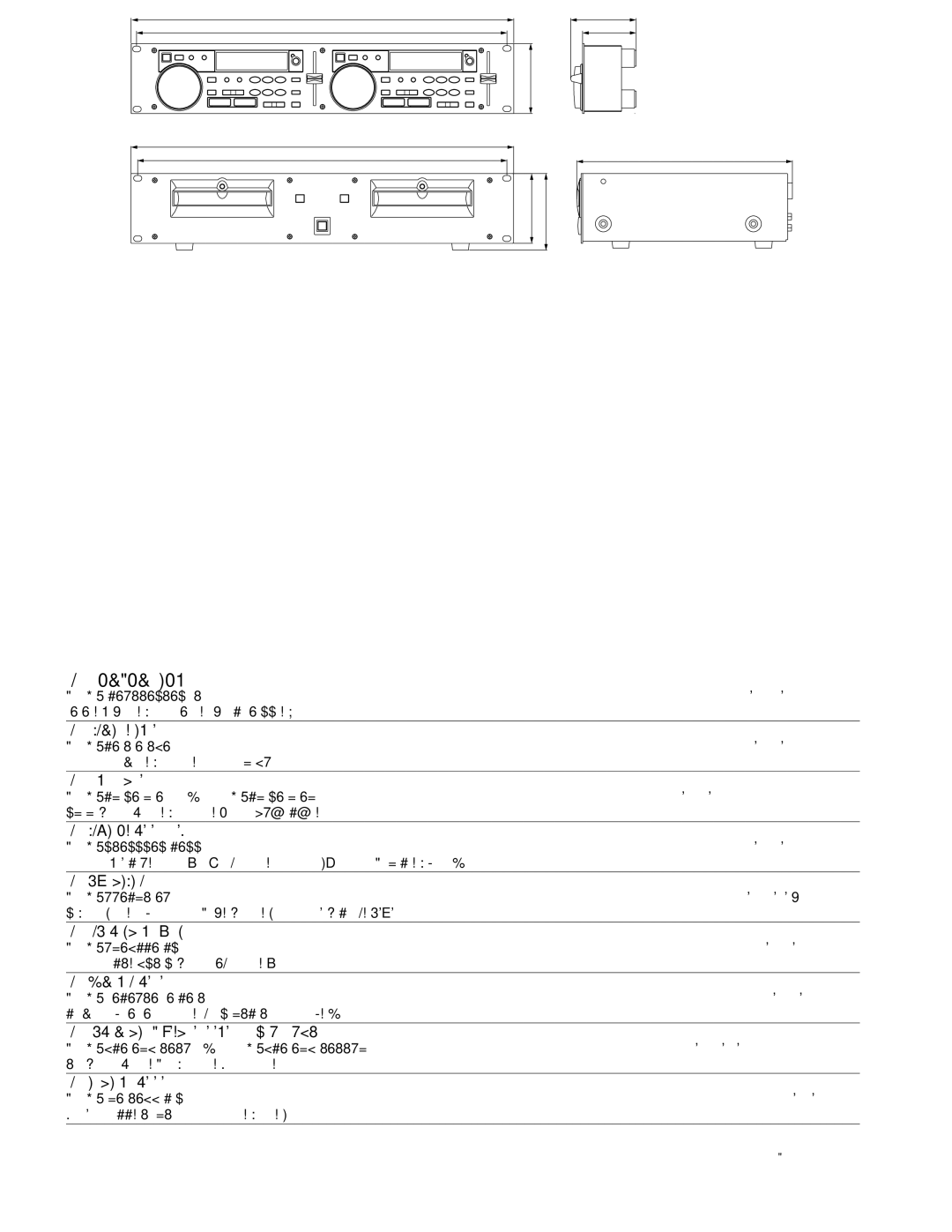 Sony CD-X1500 owner manual Teac Corporation 