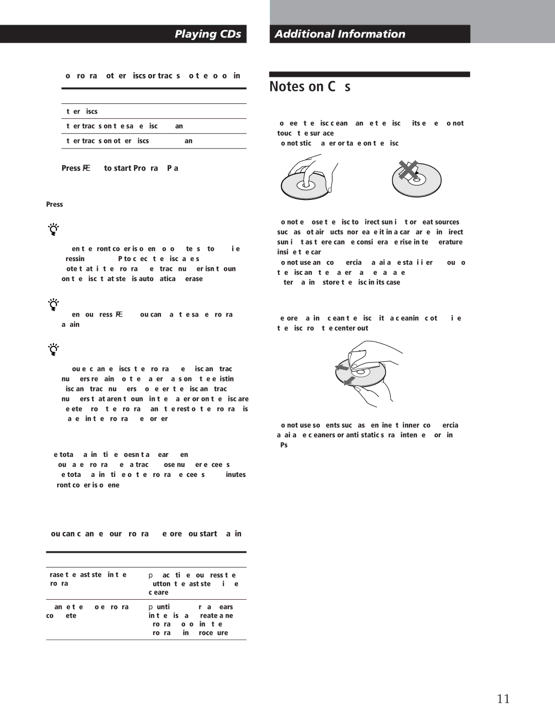 Sony CDP-CE105 manual Changing the track order 