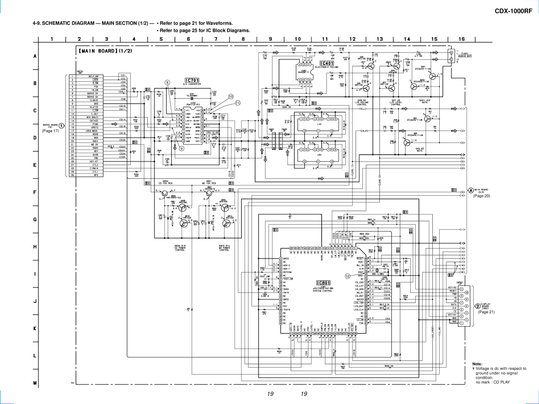 Sony CDX-1000RF service manual 