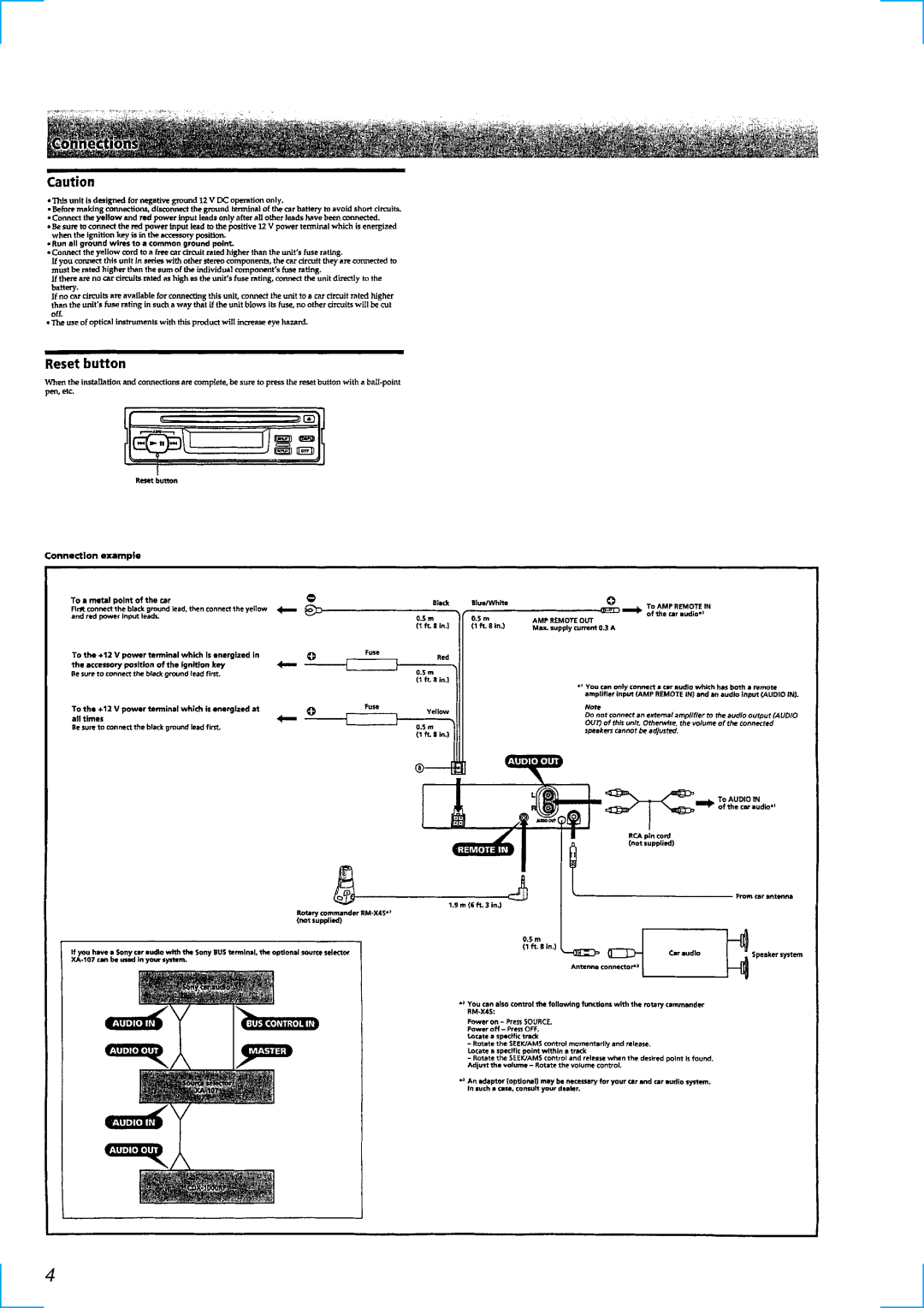 Sony CDX-1000RF service manual 