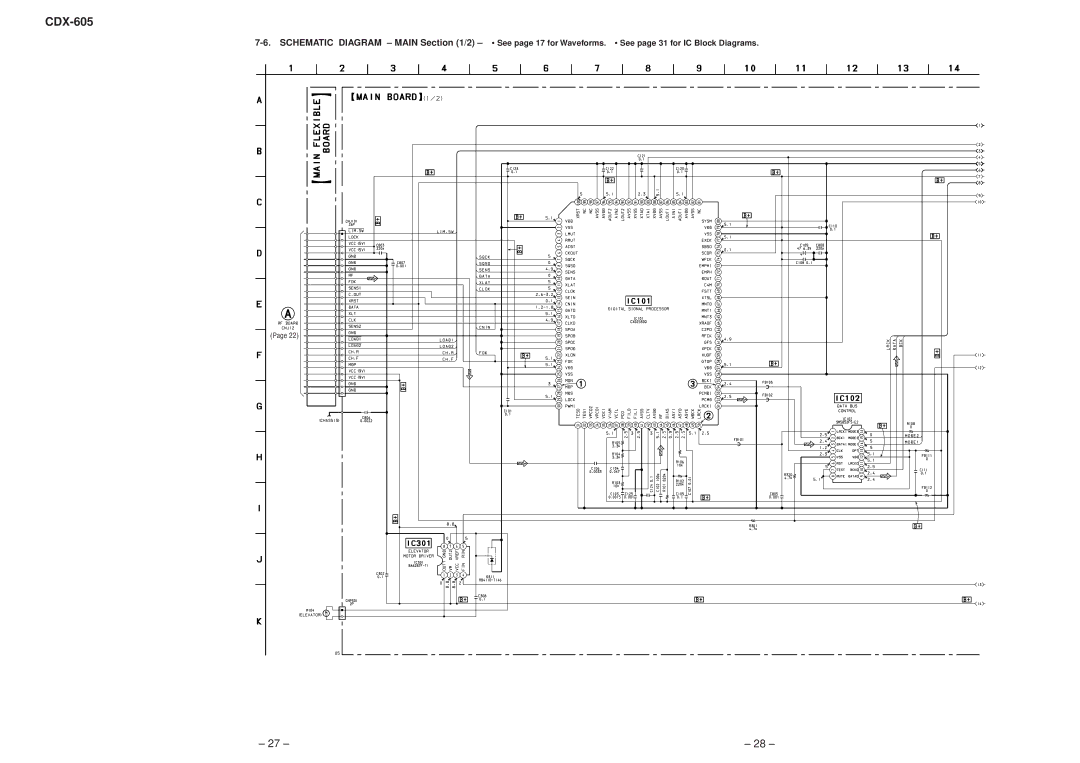 Sony CDX-605 service manual 