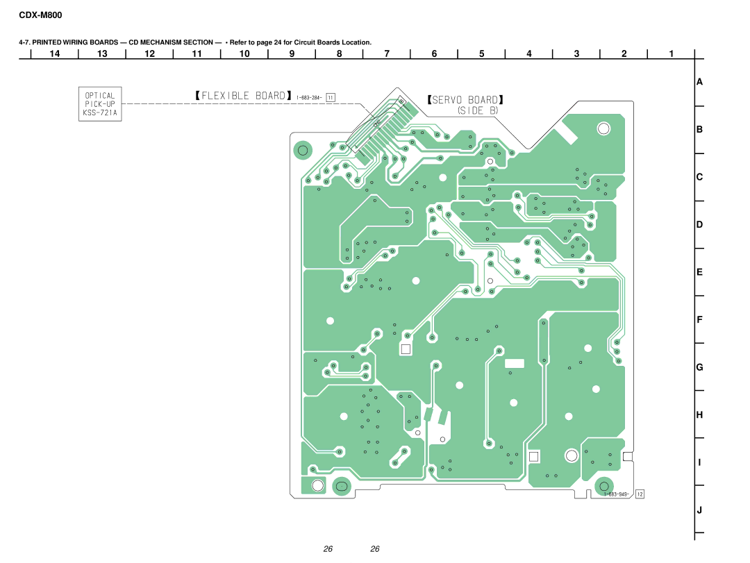 Sony CDX-M800 service manual 