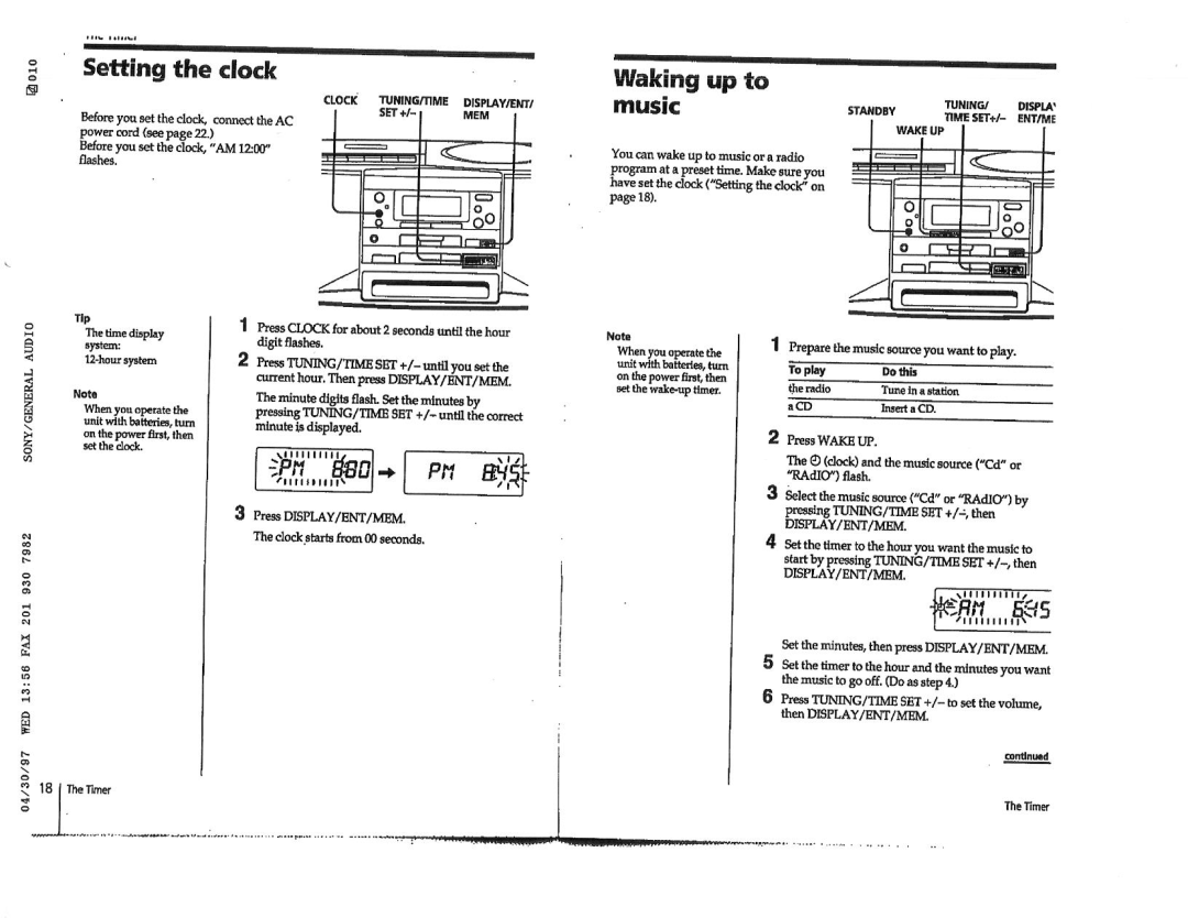 Sony CFD-S23, CFD-S33 manual 