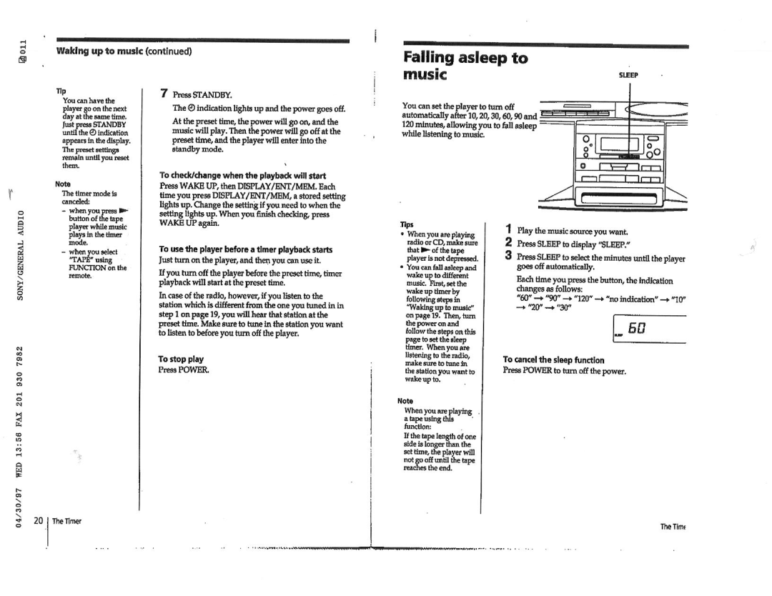 Sony CFD-S33, CFD-S23 manual 