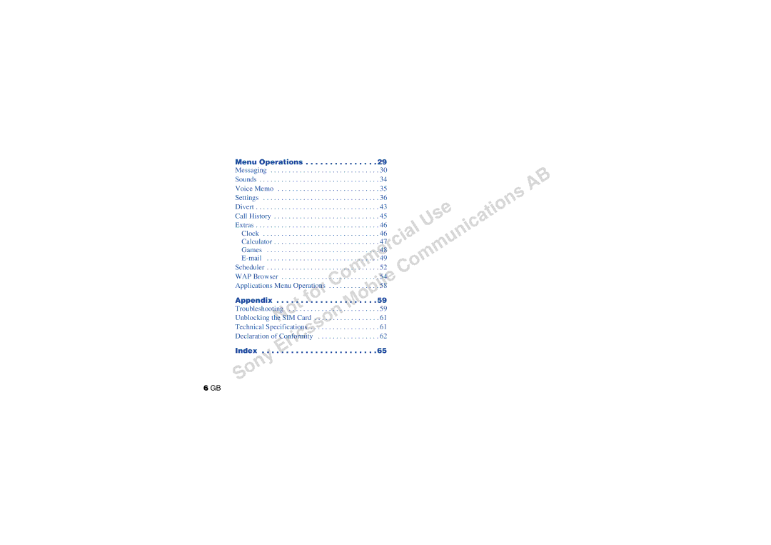 Sony CMD-Z7 manual Menu Operations 