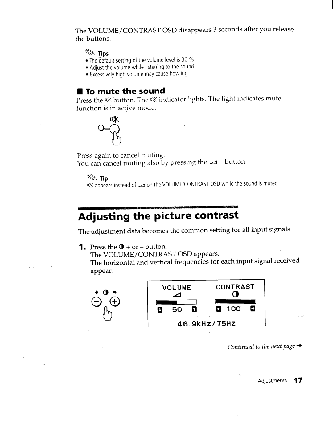 Sony CPD-120VS manual 