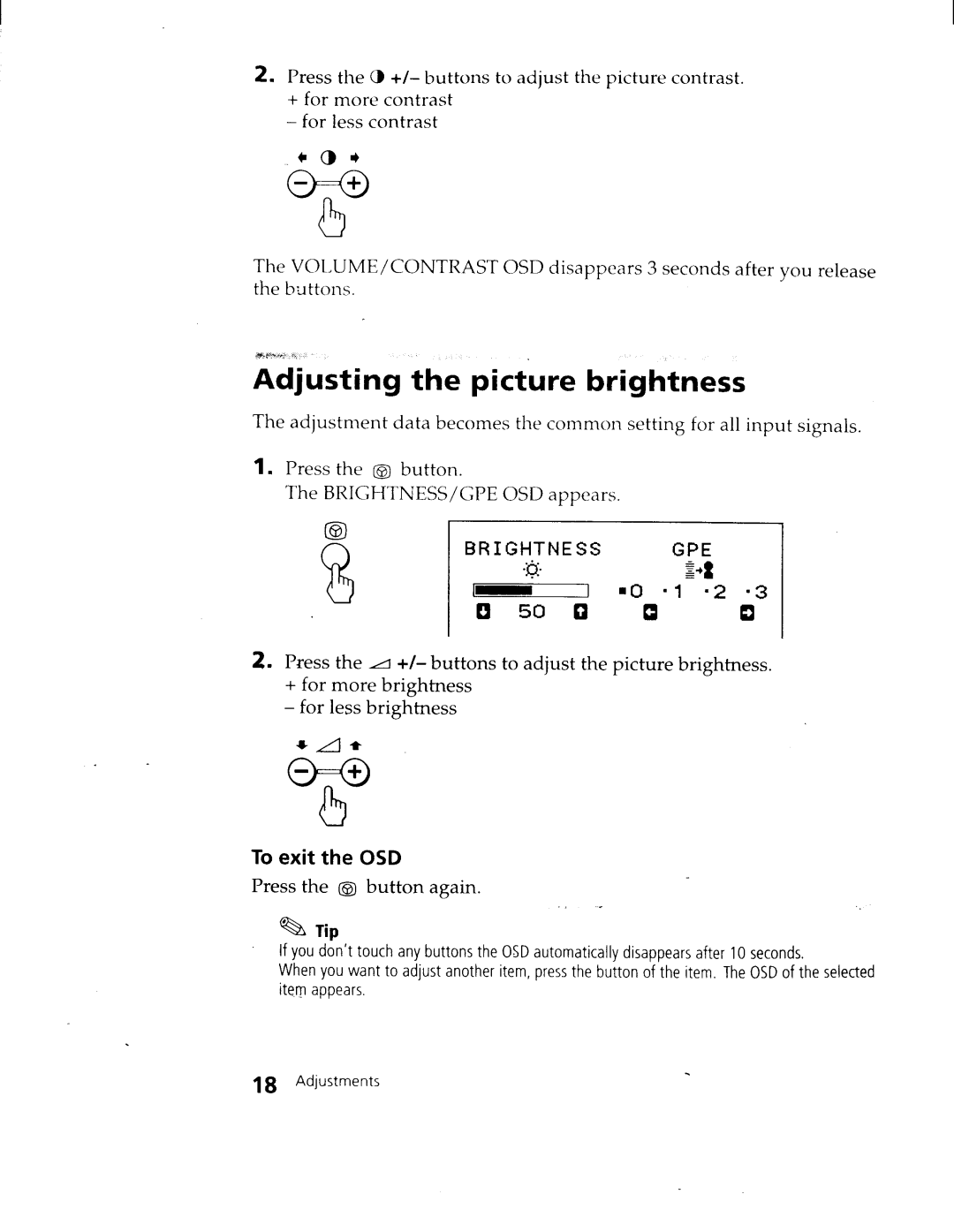 Sony CPD-120VS manual 