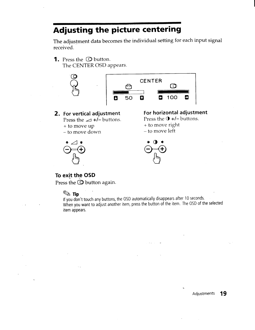 Sony CPD-120VS manual 