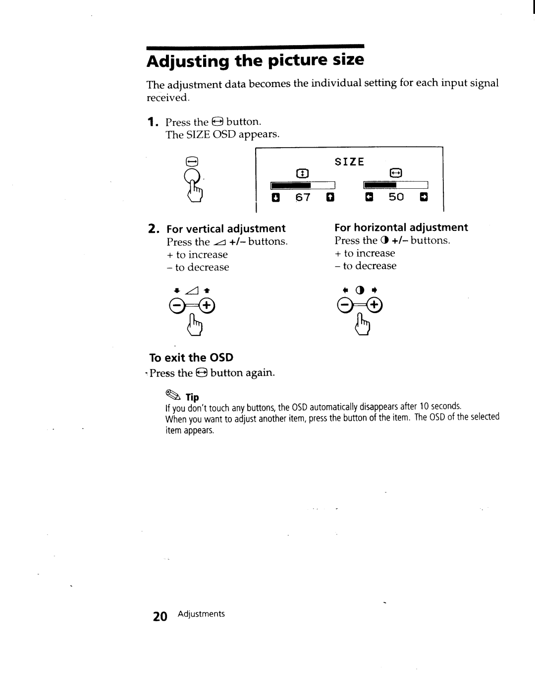 Sony CPD-120VS manual 