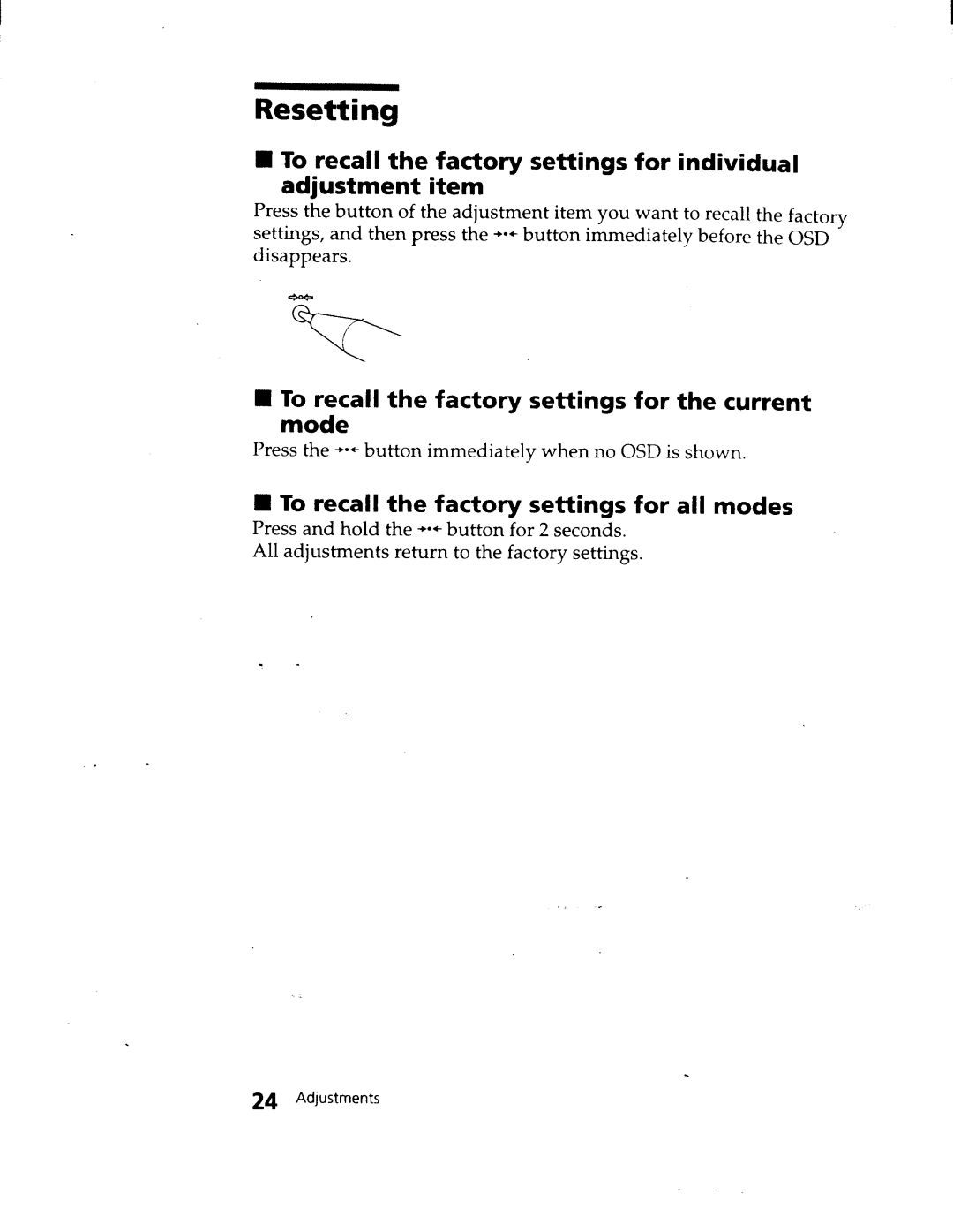 Sony CPD-120VS manual 