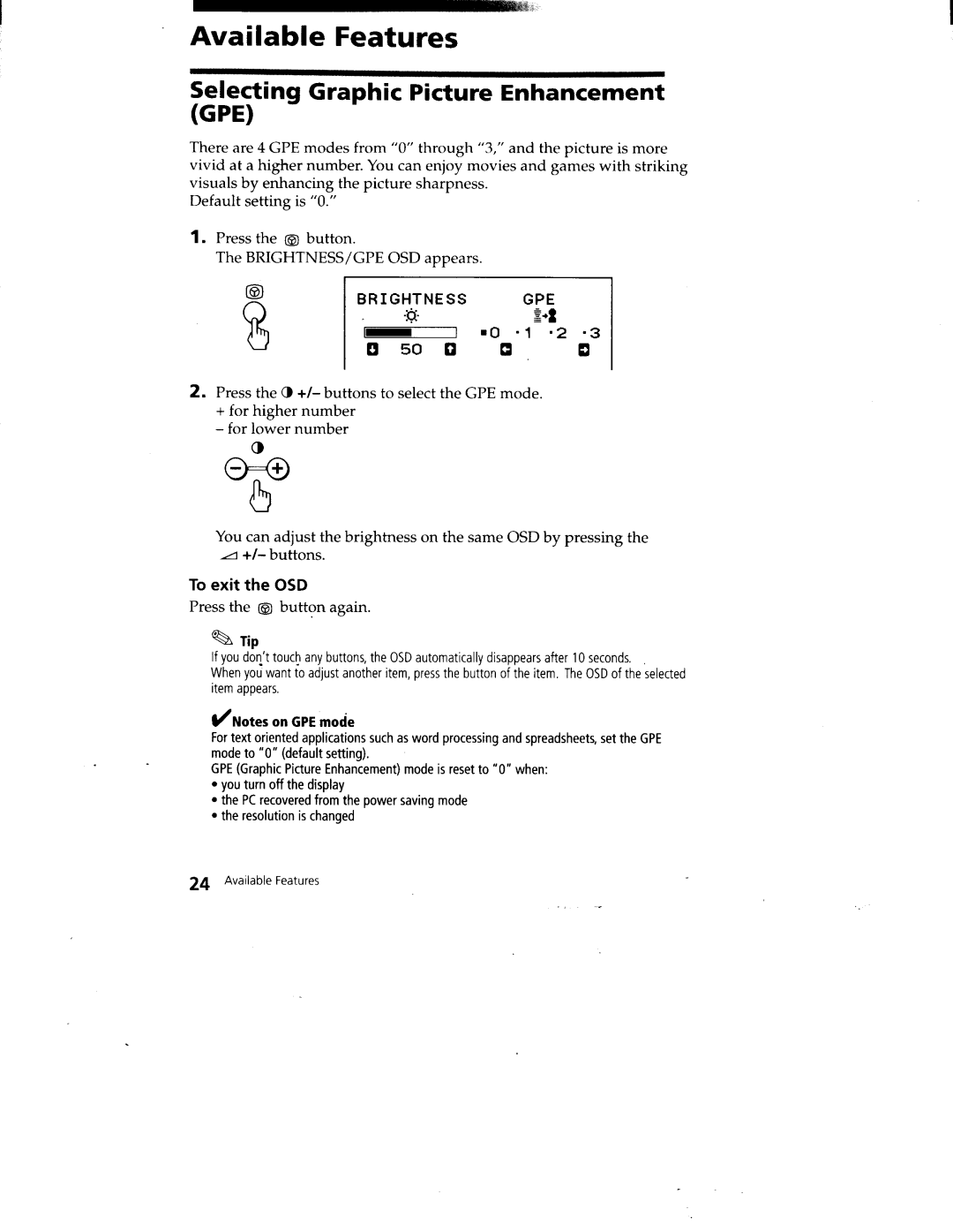 Sony CPD-220VS manual 