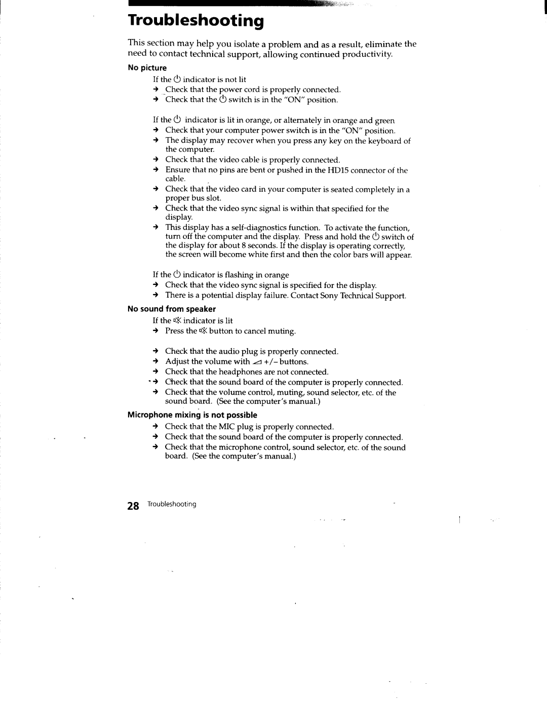 Sony CPD-220VS manual 