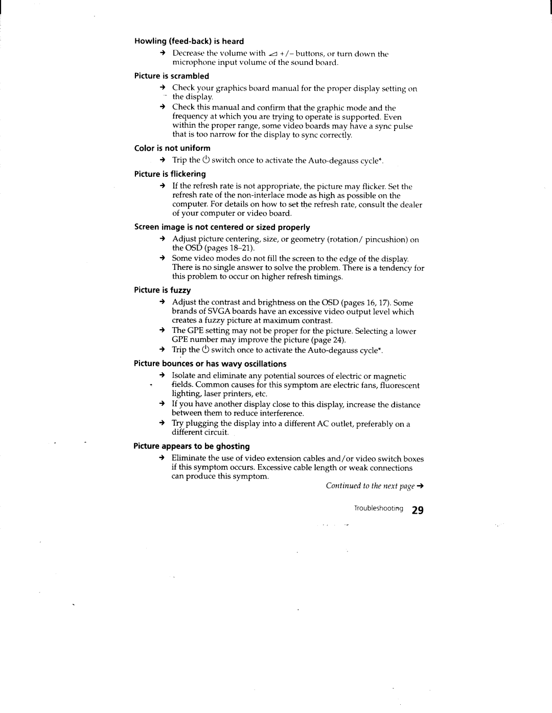 Sony CPD-220VS manual 