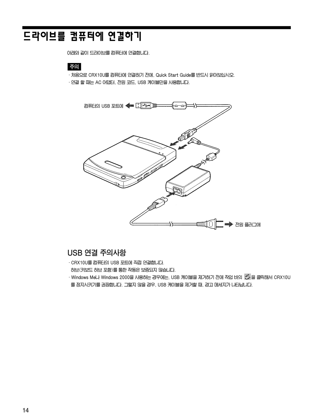 Sony CRX10U manual 