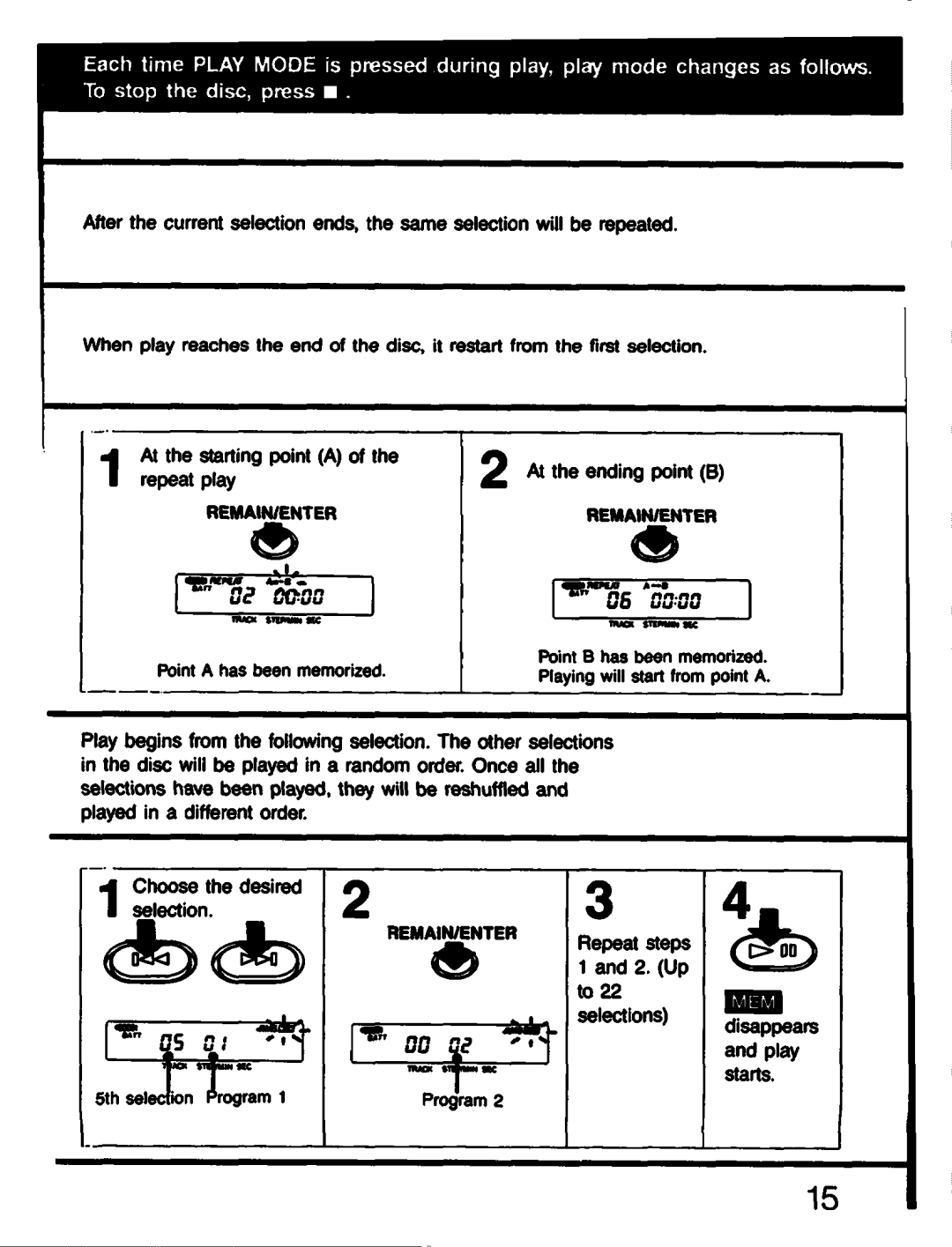 Sony D-303 manual 