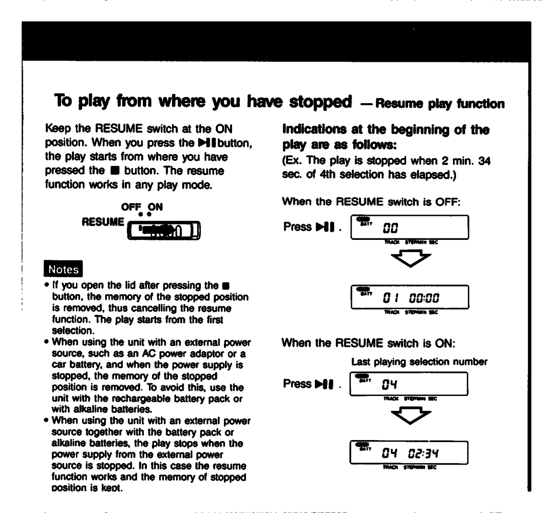 Sony D-303 manual 