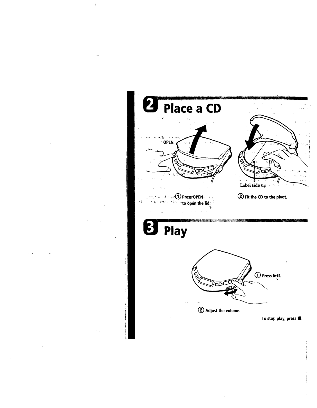Sony D-E307CK, D-E301, D-E305, D-E300AN manual 