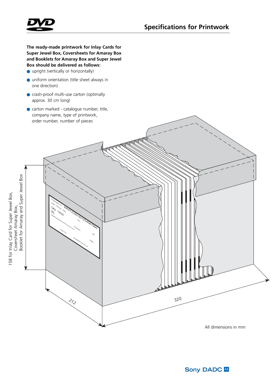 Sony DADC manual 212 