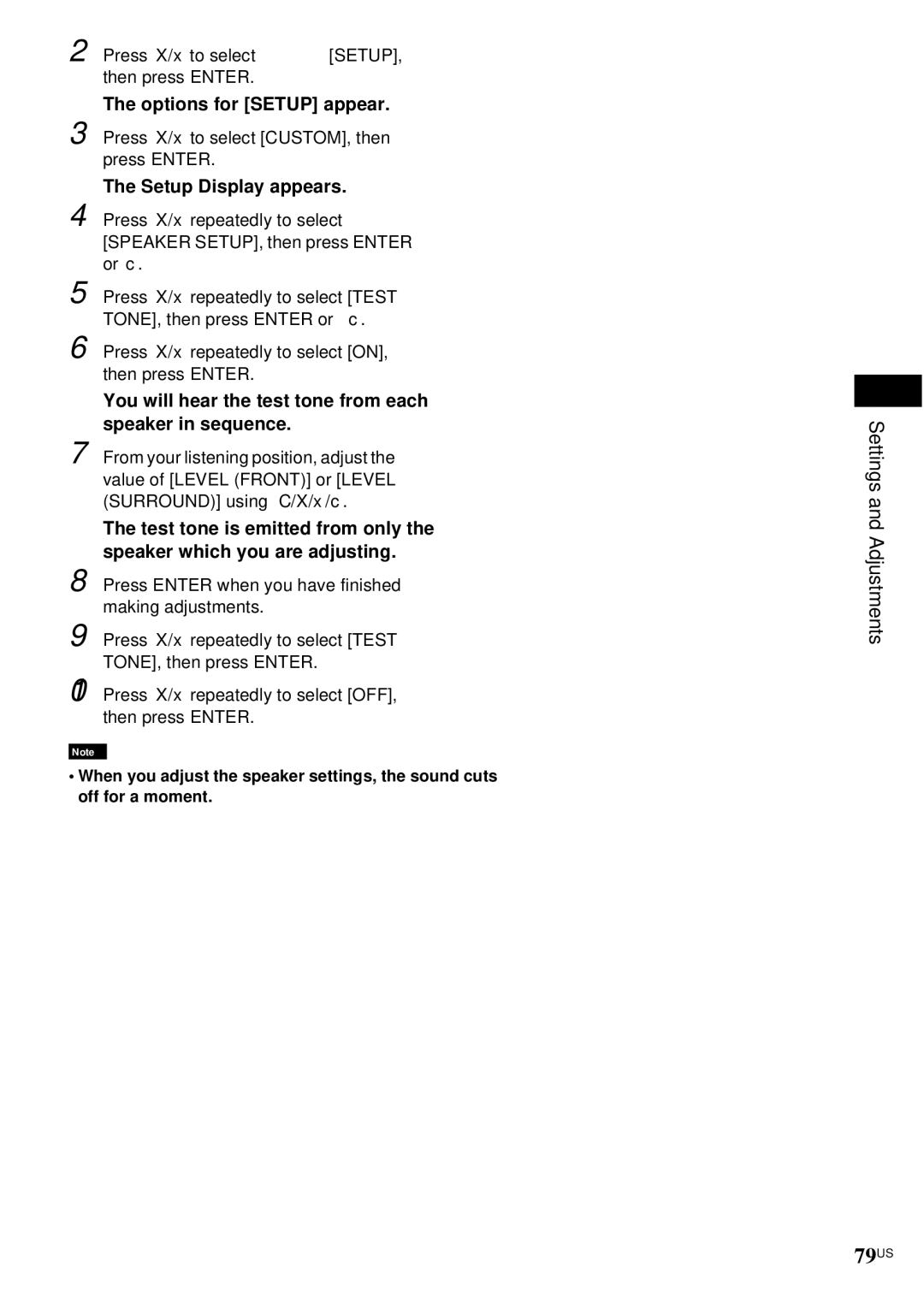 Sony DAV-FX10 manual 79US 