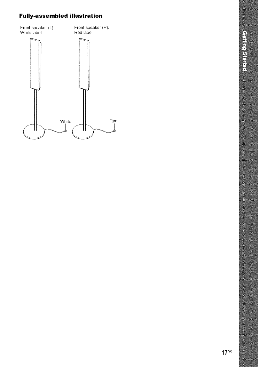 Sony HDX576WF, DAVHDX279W, HDX277WC manual Fully-assembled illustration 