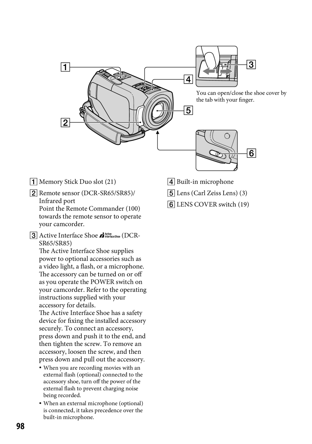 Sony DCR-SR65 manual 