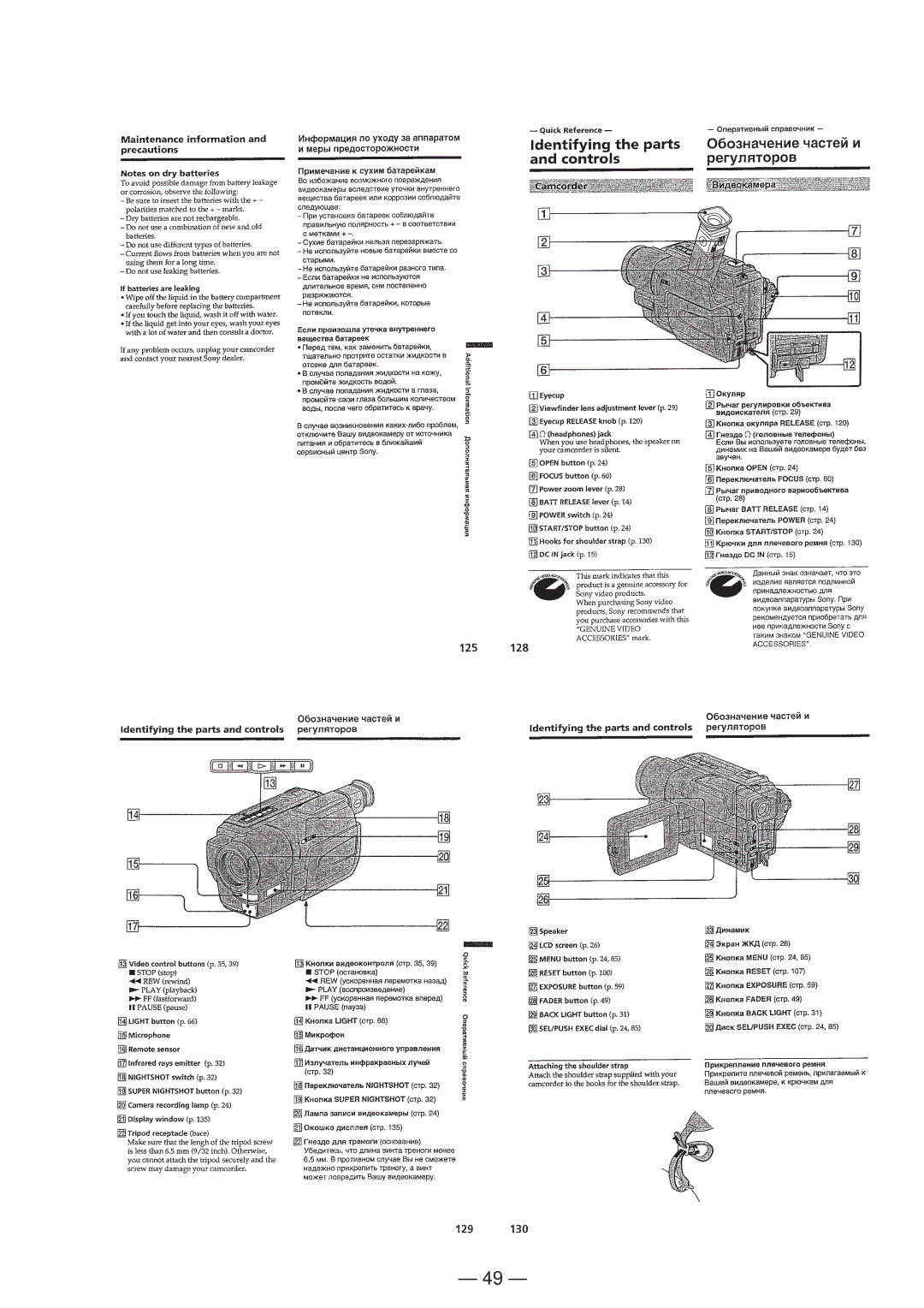 Sony DCR-TRV130ERMT-814 service manual 