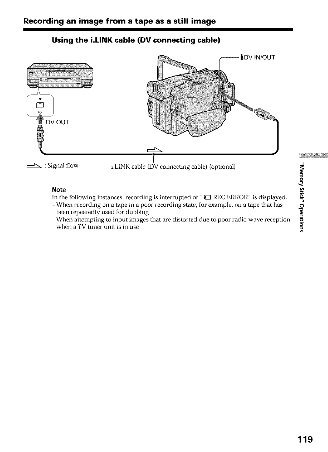 Sony DCR-TRV16, DCR-TRV25, DCR-TRV27 operating instructions 119 