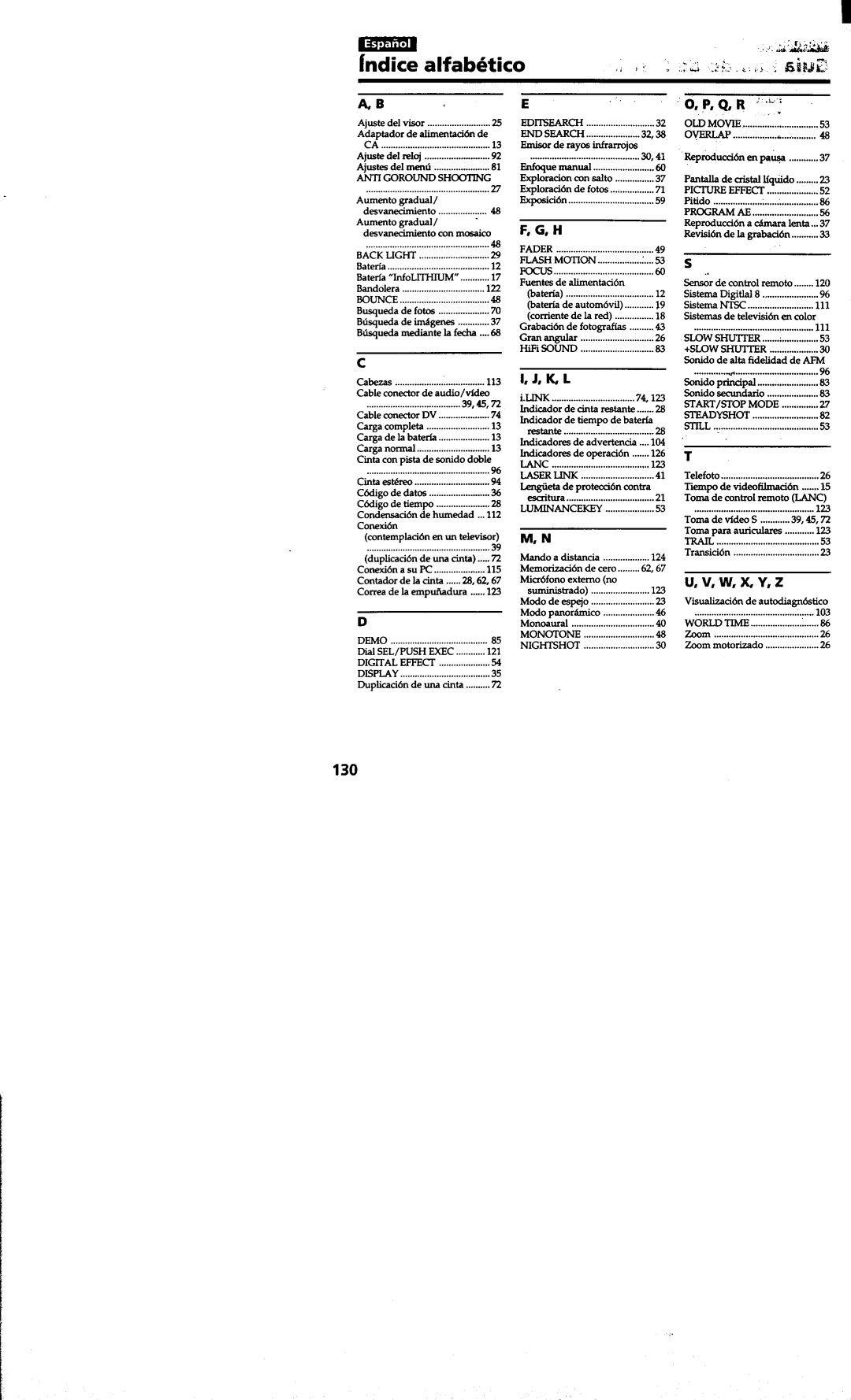 Sony DCR-TRV410 manual 