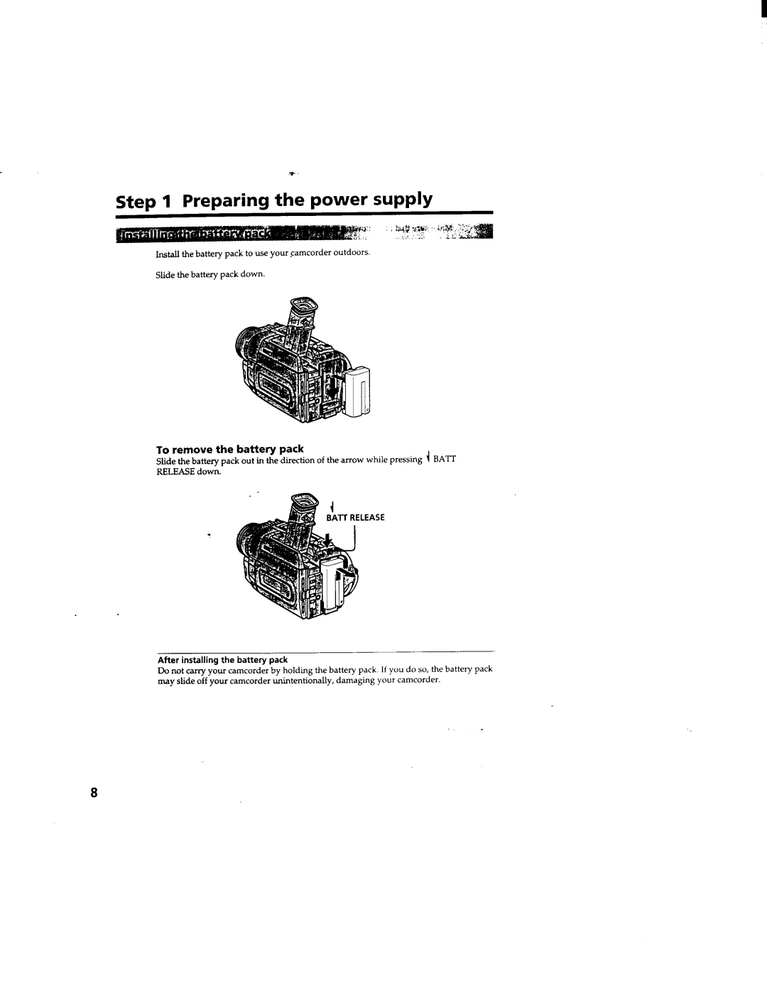 Sony DCR-TRV510 manual 