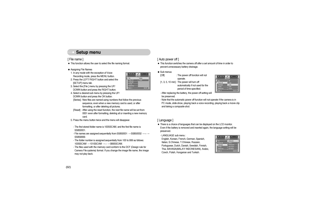 Sony DIGIMAX S850 user manual File name 