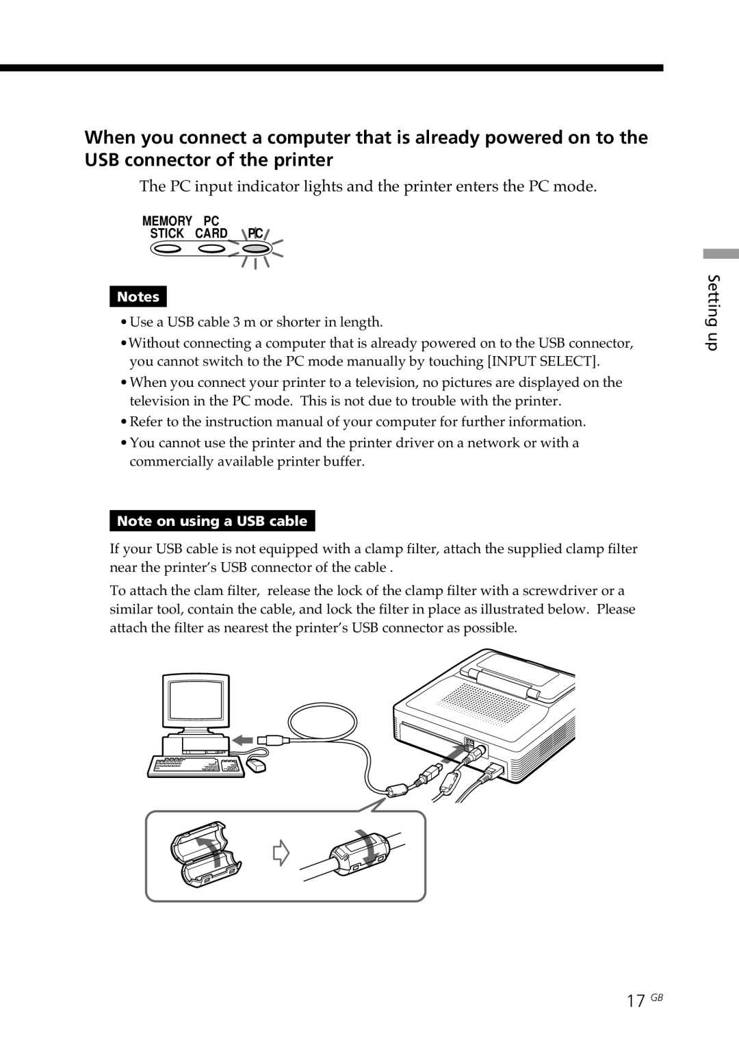 Sony DPP-SV77 manual 17 GB 