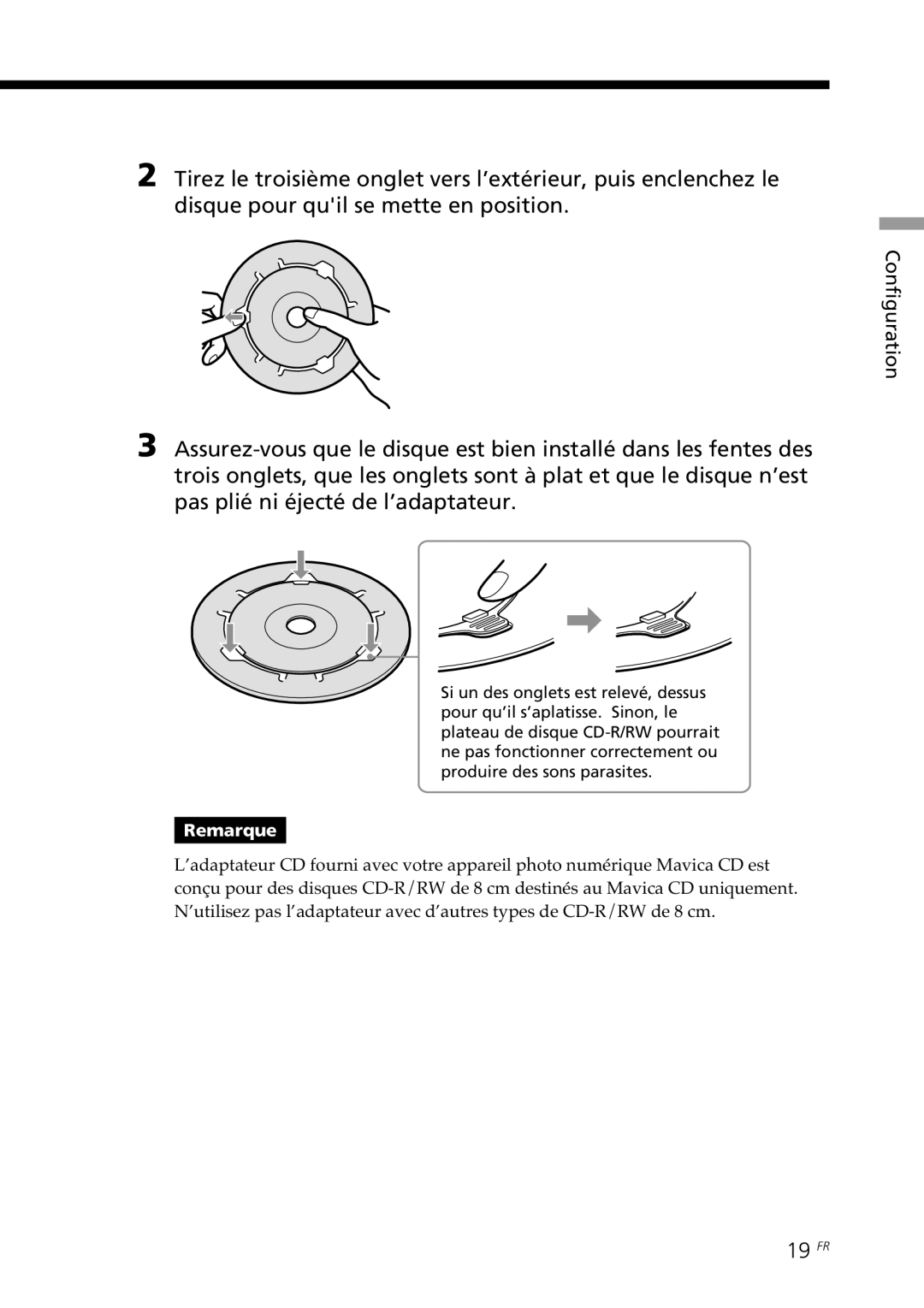 Sony DPP-SV88 operating instructions 19 FR 