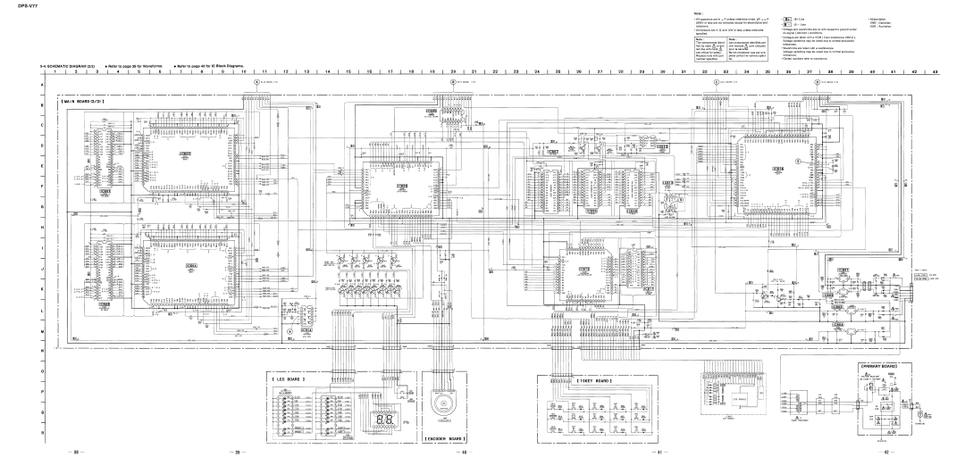 Sony DPS-V77 123, ~ MAlN ~UAR~ 1/2, +hr +--i~ +---~+-+-~ --~,~J, Abbreviation eND Canadian AUS . Australian, A5 r.l ~9 