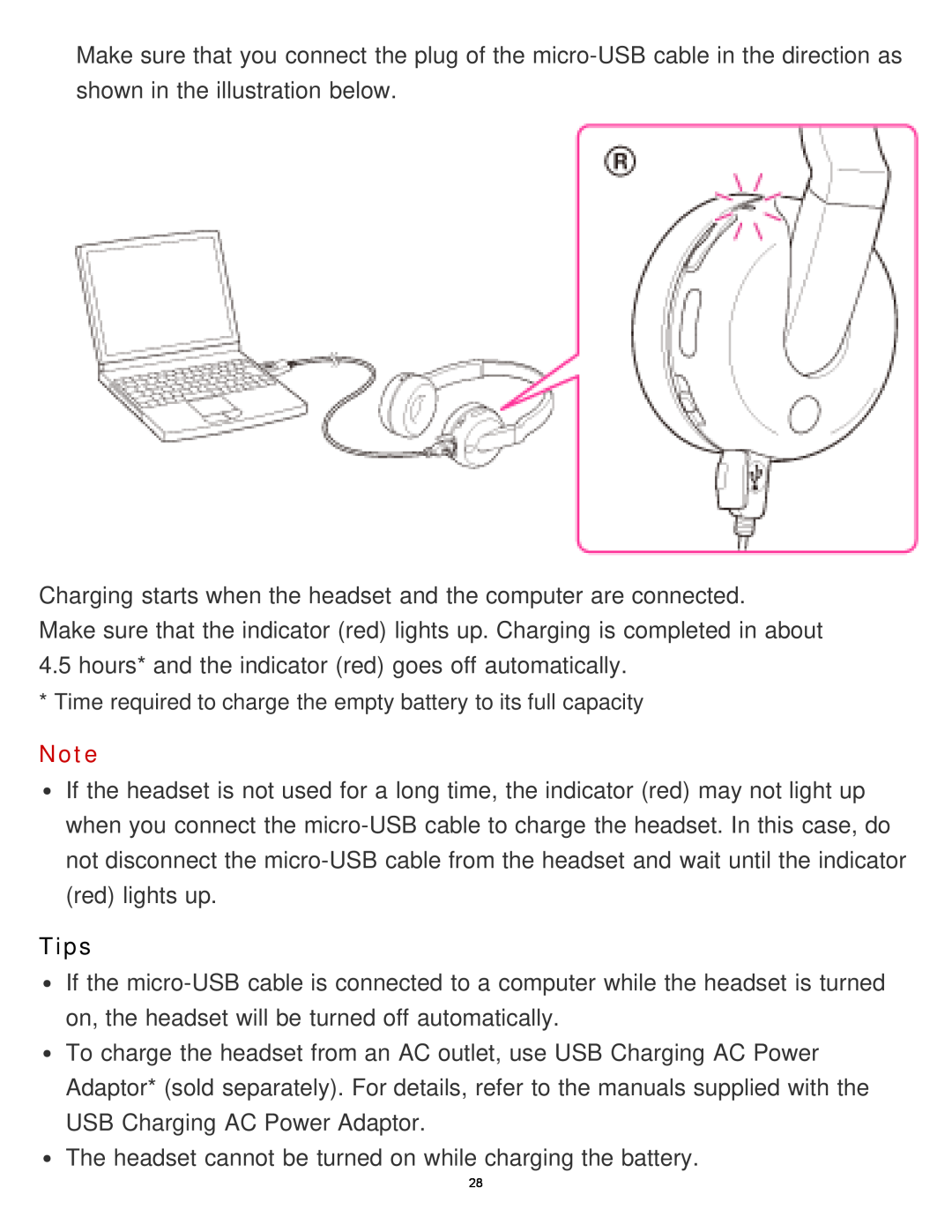 Sony DR-BTN200 manual Tips 